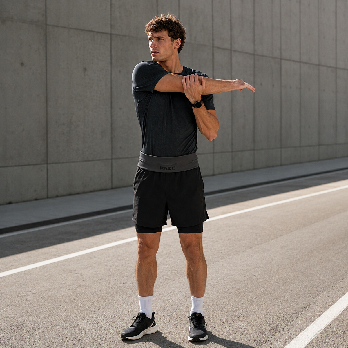 PAZE Performance Belt beim Joggen